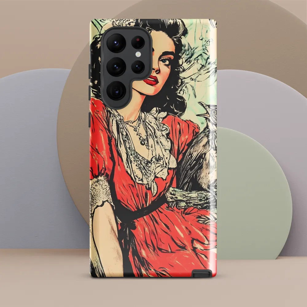 Whispers of Nostalgia | Phone Case |  S22 Ultra | Tough Case | Glossy