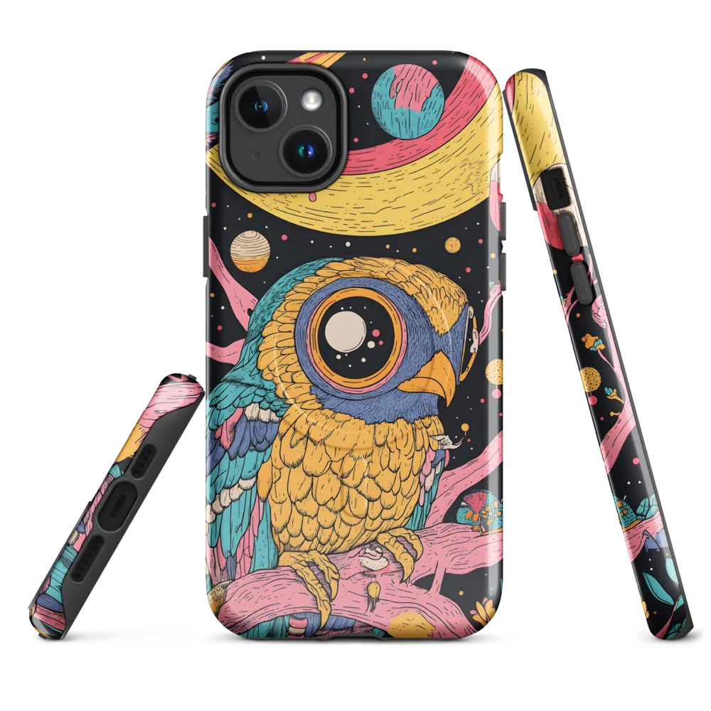Whimsical Cosmic Owl