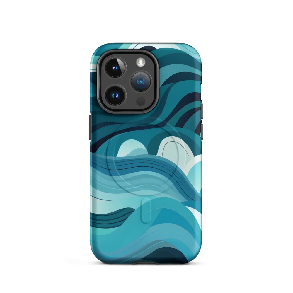 Ebb and Flow | Phone Case |  14 Pro | MagSafe® Tough Case | Matte