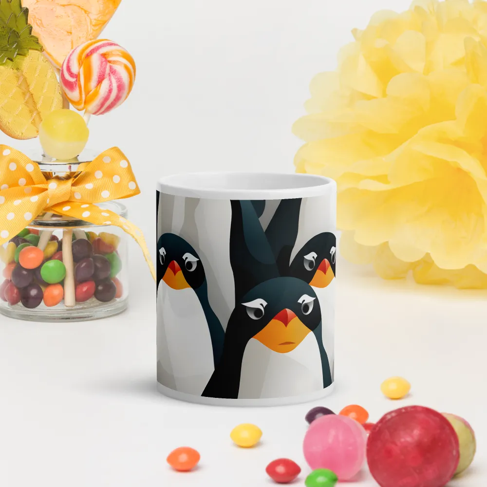 Penguin Parade | Mugs | Multiple Sizes & Colors