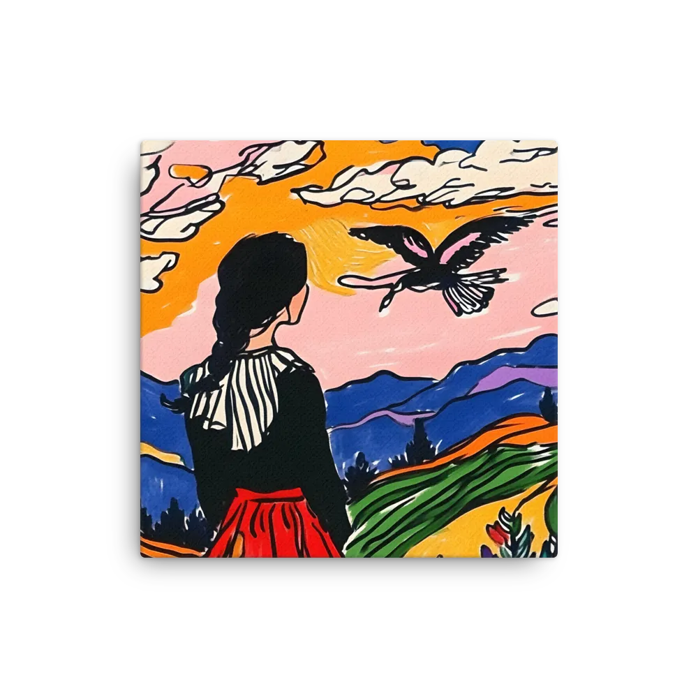 A Journey into Freedom | Thin Canvas | 12″×12″
