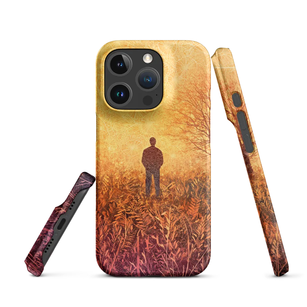 Contemplation in a Surreal Landscape