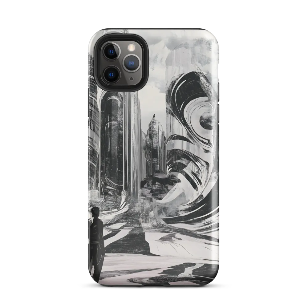 Architectural Dreams in Monochrome | Phone Case |  11 Pro Max | Tough Case | Glossy