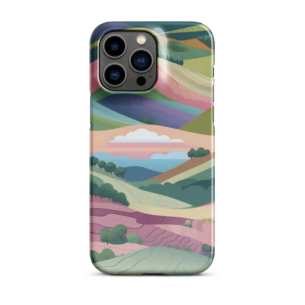 Harmonious Hills | Phone Case |  14 Pro Max | Snap Case | Glossy