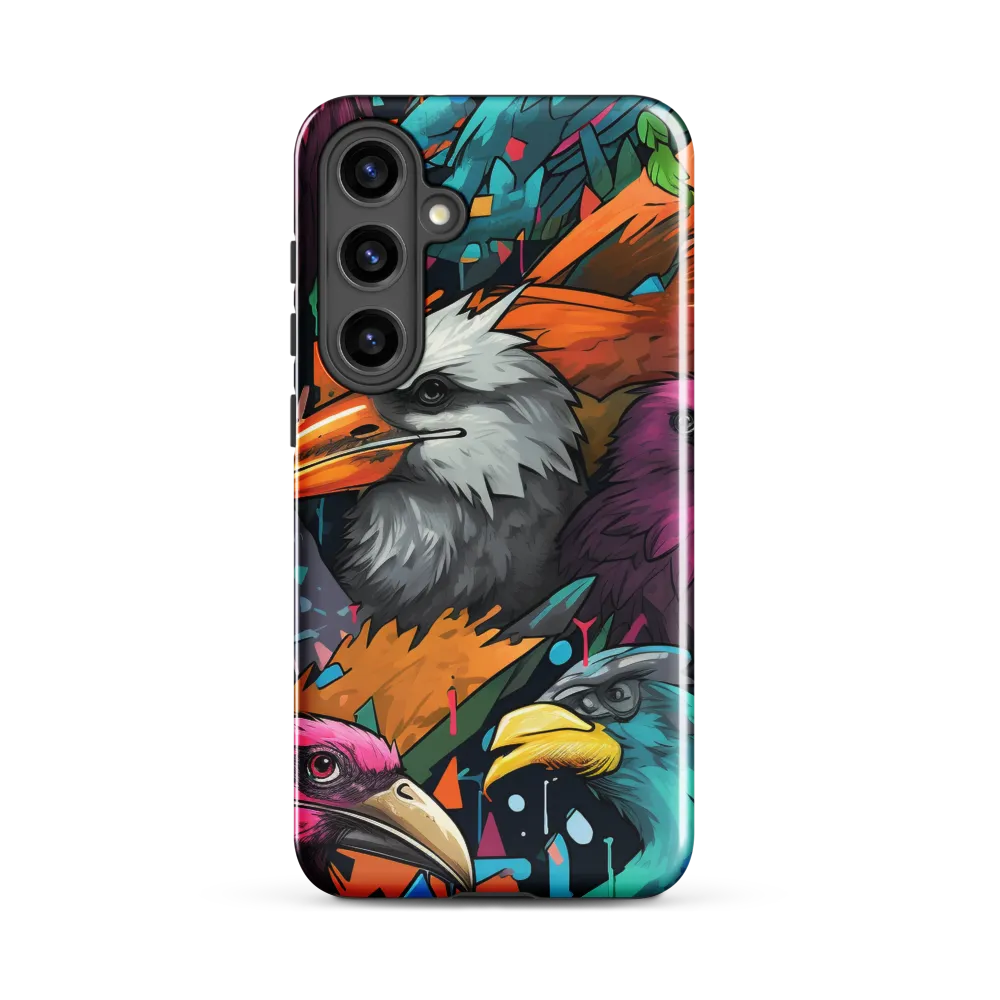 Avian Vortex: A Celebration of Color and Form