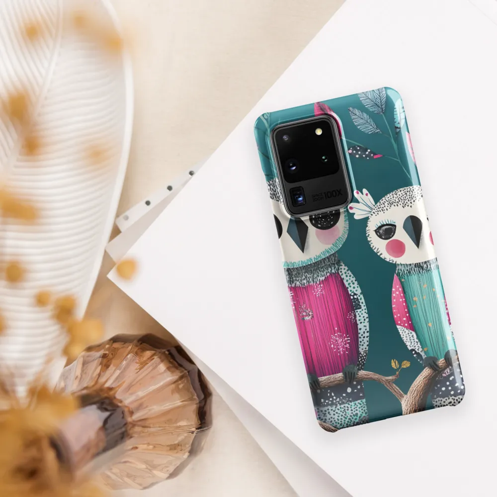 Whimsical Duo: A Celebration of Nature and Color