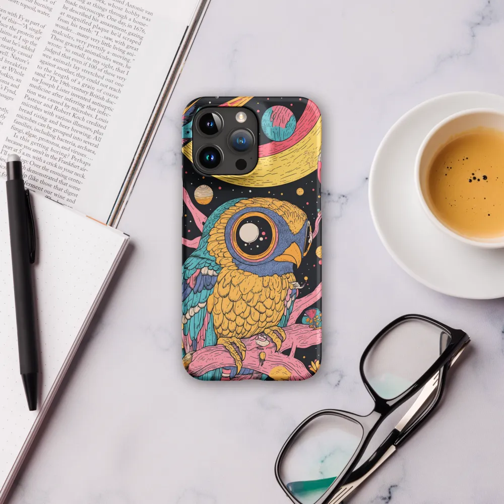 Whimsical Cosmic Owl | Phone Case |  15 Pro Max | Snap Case | Matte