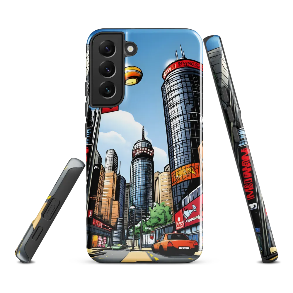 Urban Pulse: A Comic Cityscape