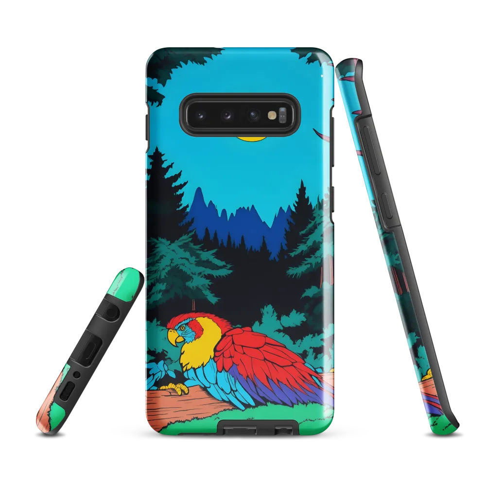 Whimsical Forest Guardian | Phone Case |  S10 Plus | Tough Case | Glossy