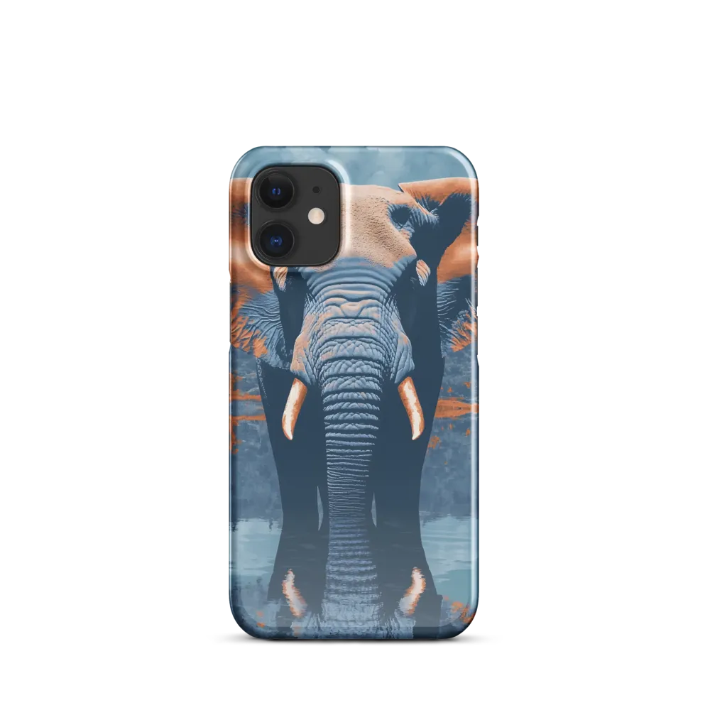 Majestic Reflection: The Elephant's Serenade