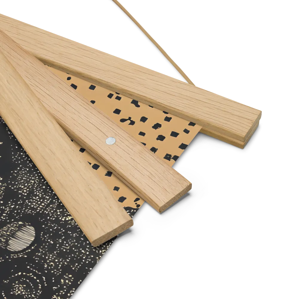 Voyage to the Unknown | Poster With Oak Wood Hanger | 14″×14″