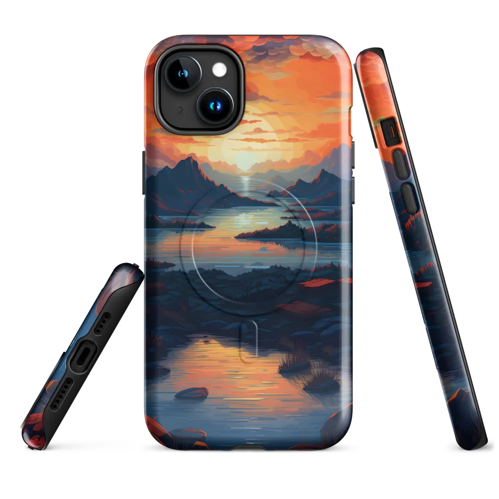 Ethereal Evening: A Digital Dusk