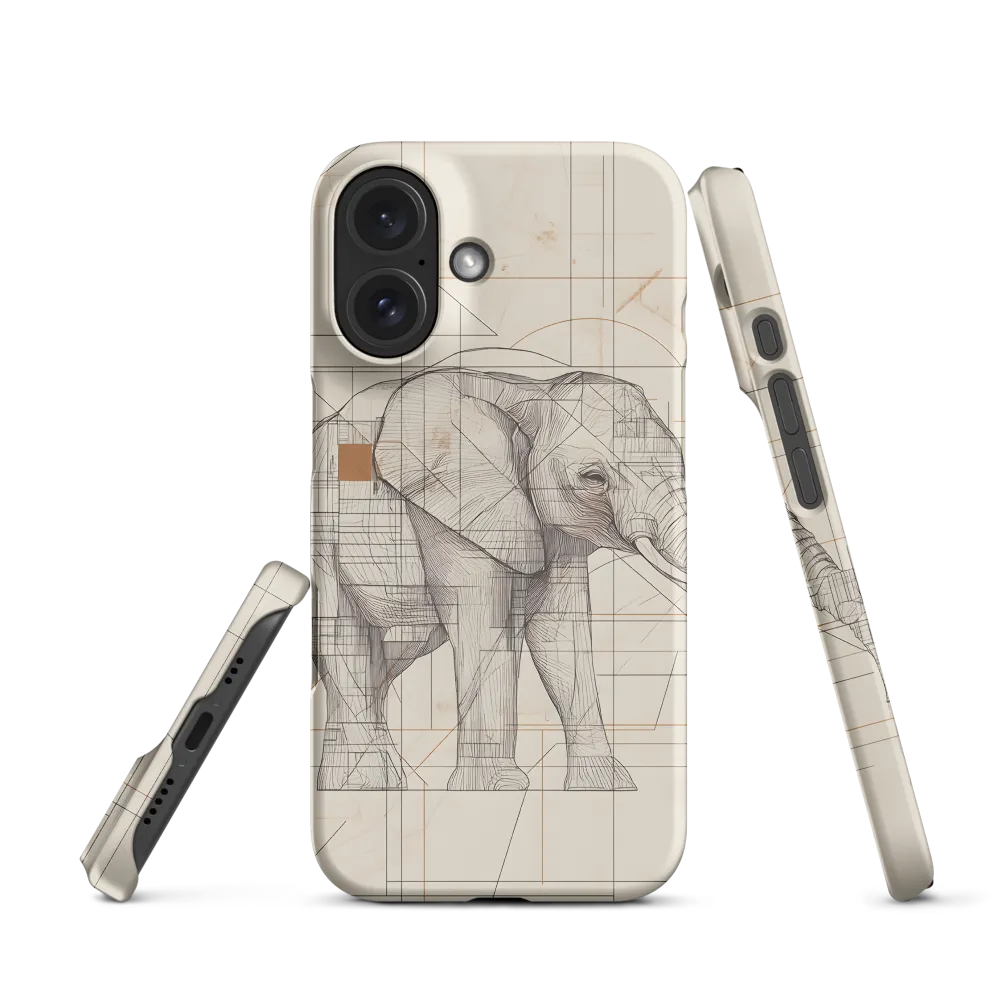 Geometric Elegance: The Steel Elephant