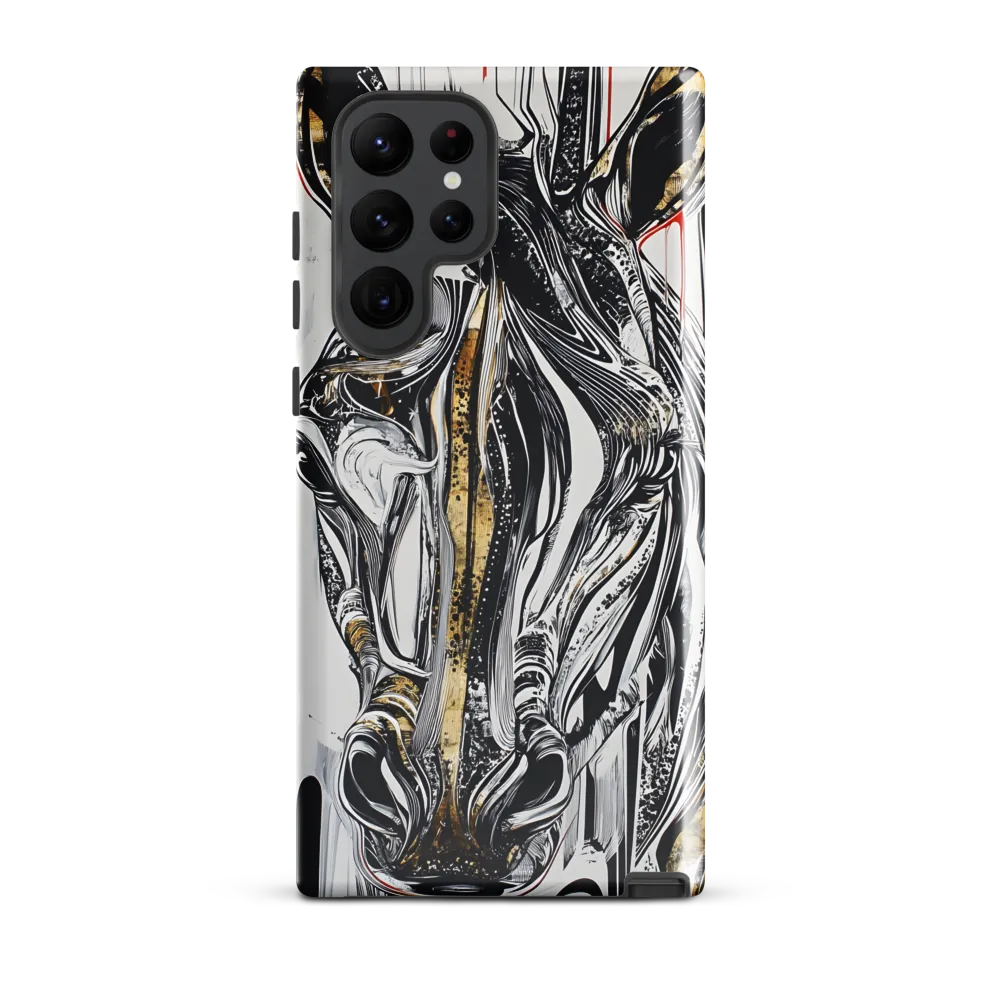 Ethereal Majesty: The Abstract Zebra
