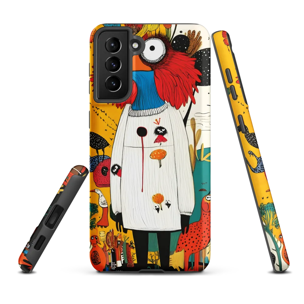 Whimsical Bird's Embrace