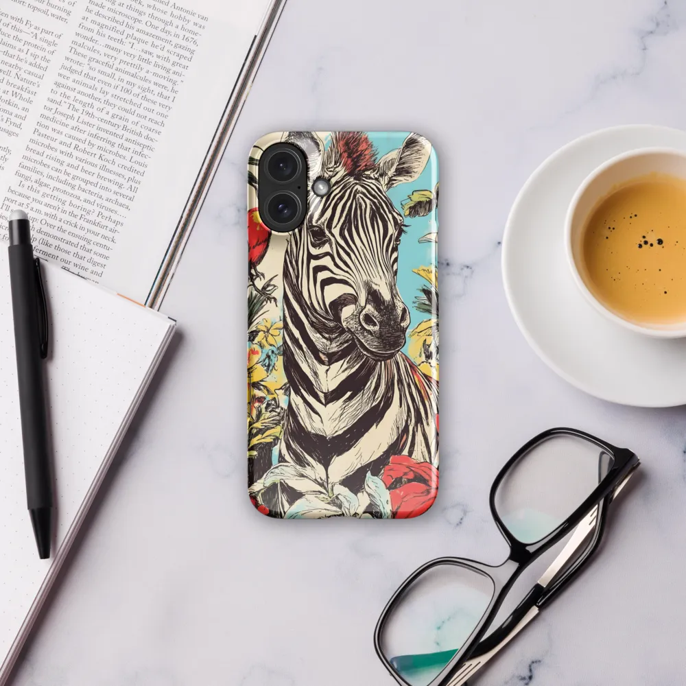 Zebra in Tropical Reverie