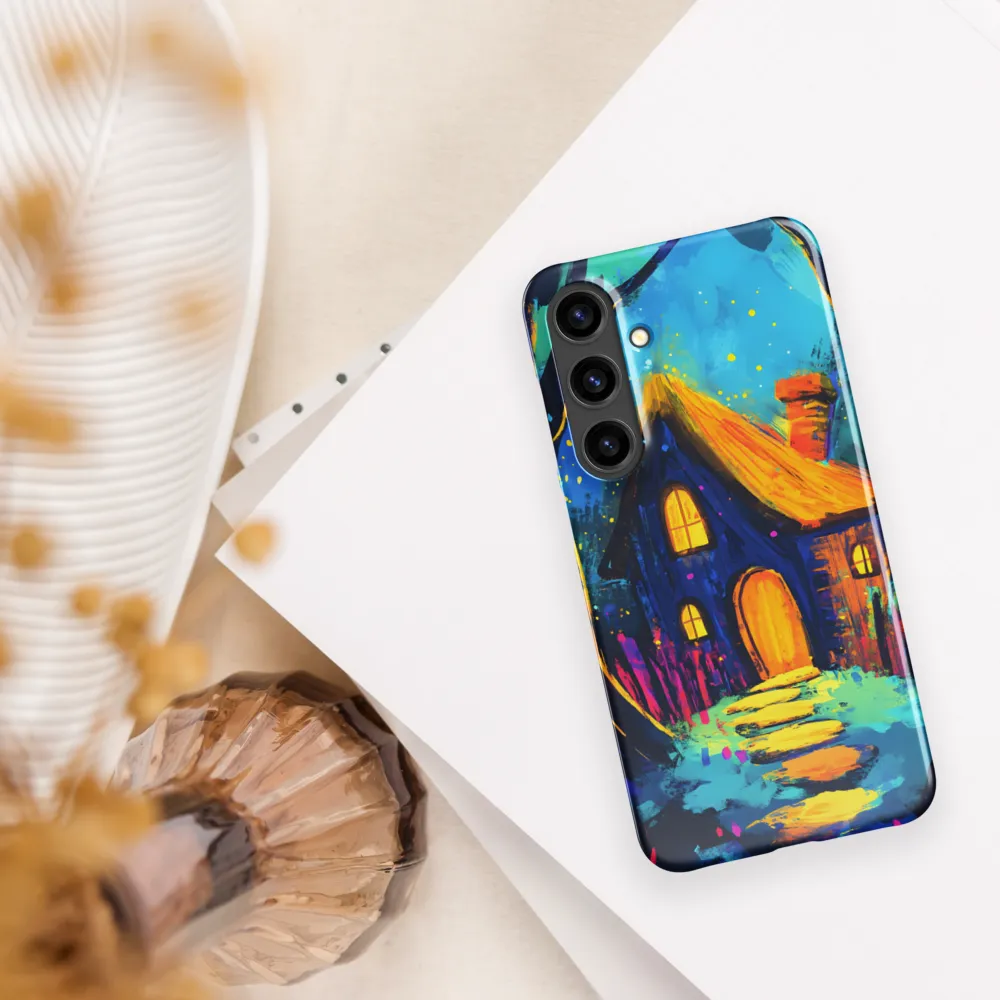 Mystical Retreat in Moonlight | Phone Case |  S24 Plus | Snap Case | Glossy