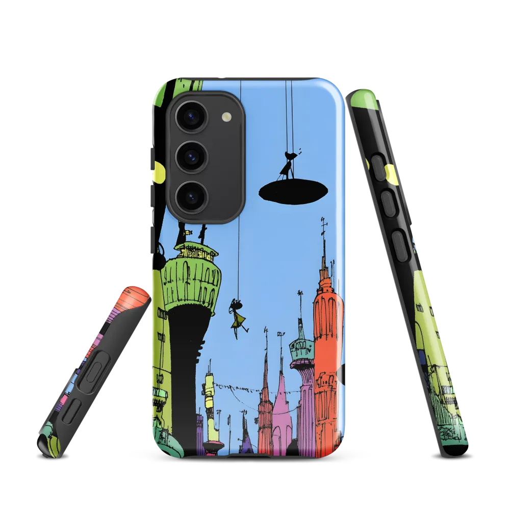 Whimsical Heights: A Futuristic Cityscape