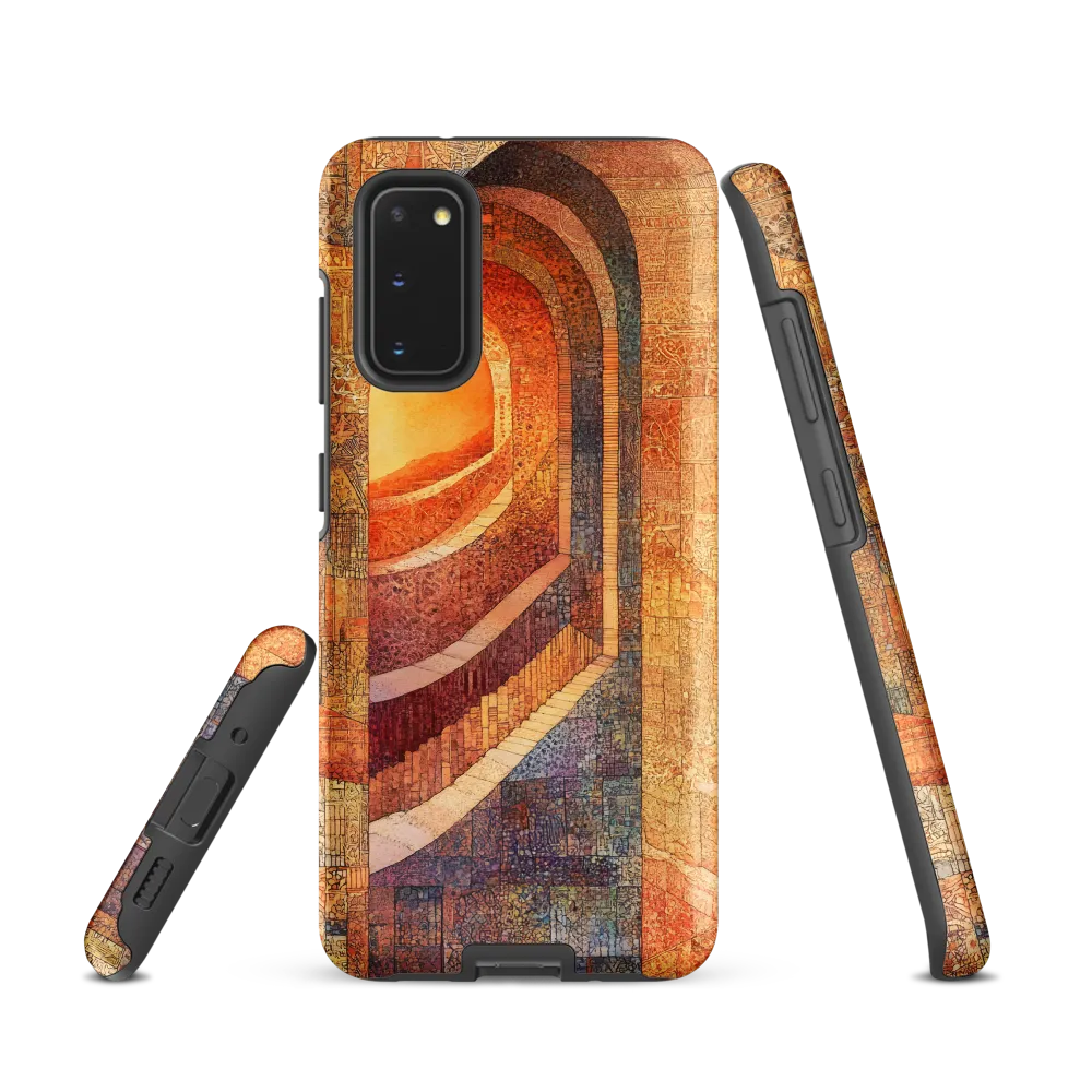 The Journey Through Shadows | Phone Case |  S20 | Tough Case | Matte