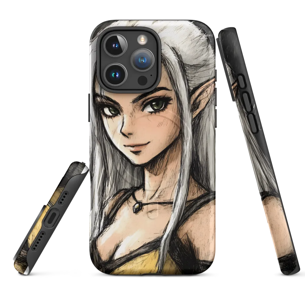 Ethereal Elegance: The Elf's Portrait