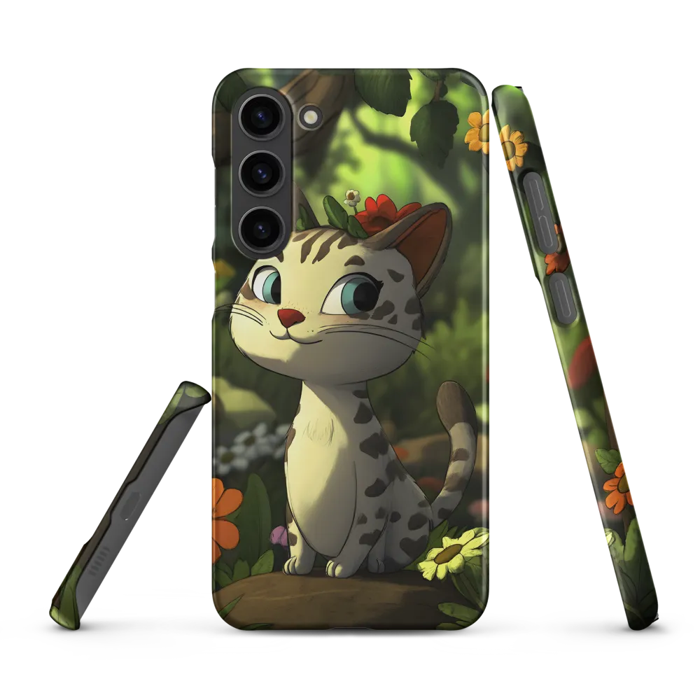 Whimsical Forest Cat