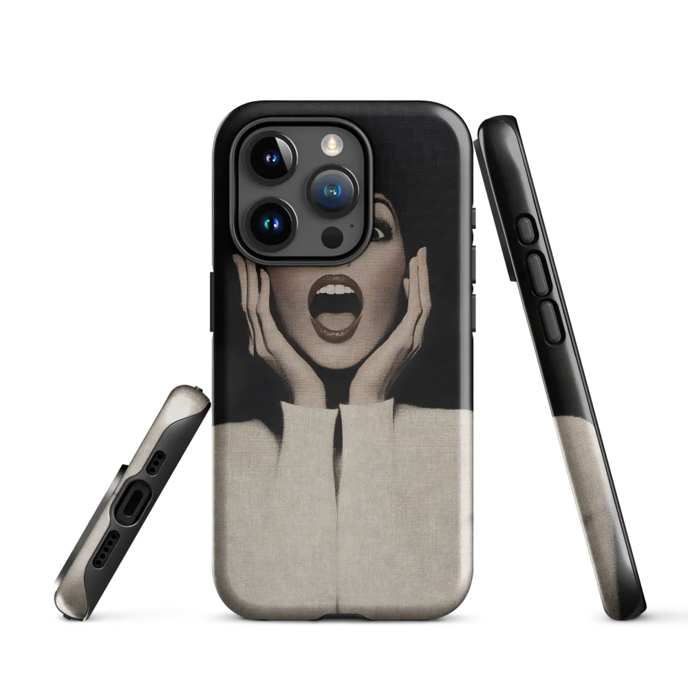 Eloquent Expression | Phone Case |  15 Pro | Tough Case | Glossy