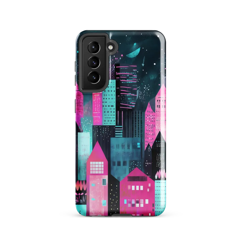 Neon Night Skyline