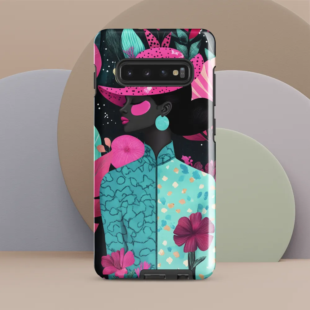 Elegance in Bloom | Phone Case |  S10 Plus | Tough Case | Glossy