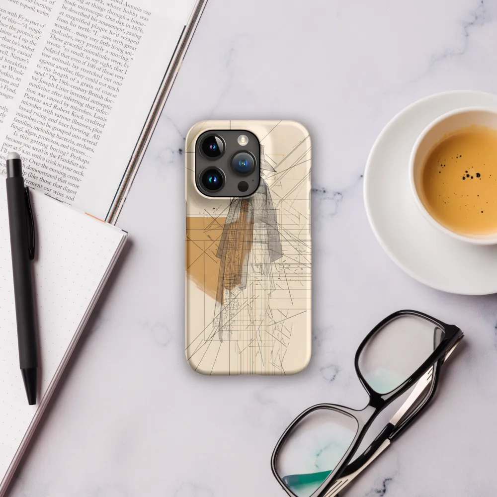 Abstract Profile: A Minimalist Exploration | Phone Case |  15 Pro | Snap Case | Matte