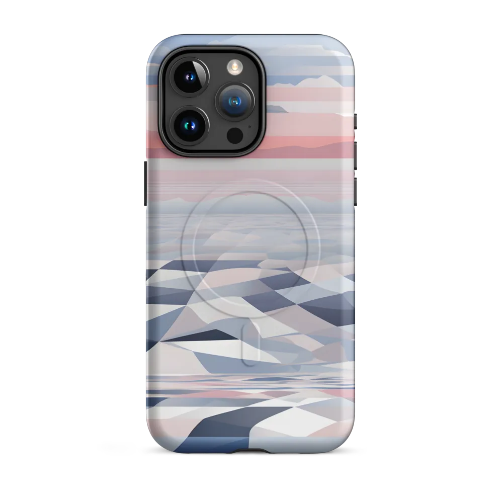Serenity in Abstraction | Phone Case |  15 Pro Max | MagSafe® Tough Case | Matte
