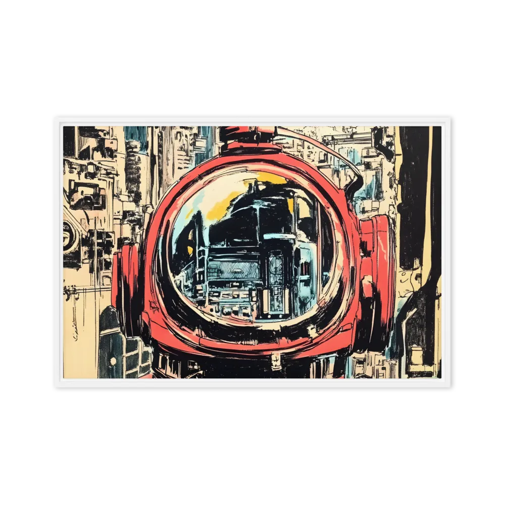 Reflections of Tomorrow | Canvas with White Frame | 20″×30″