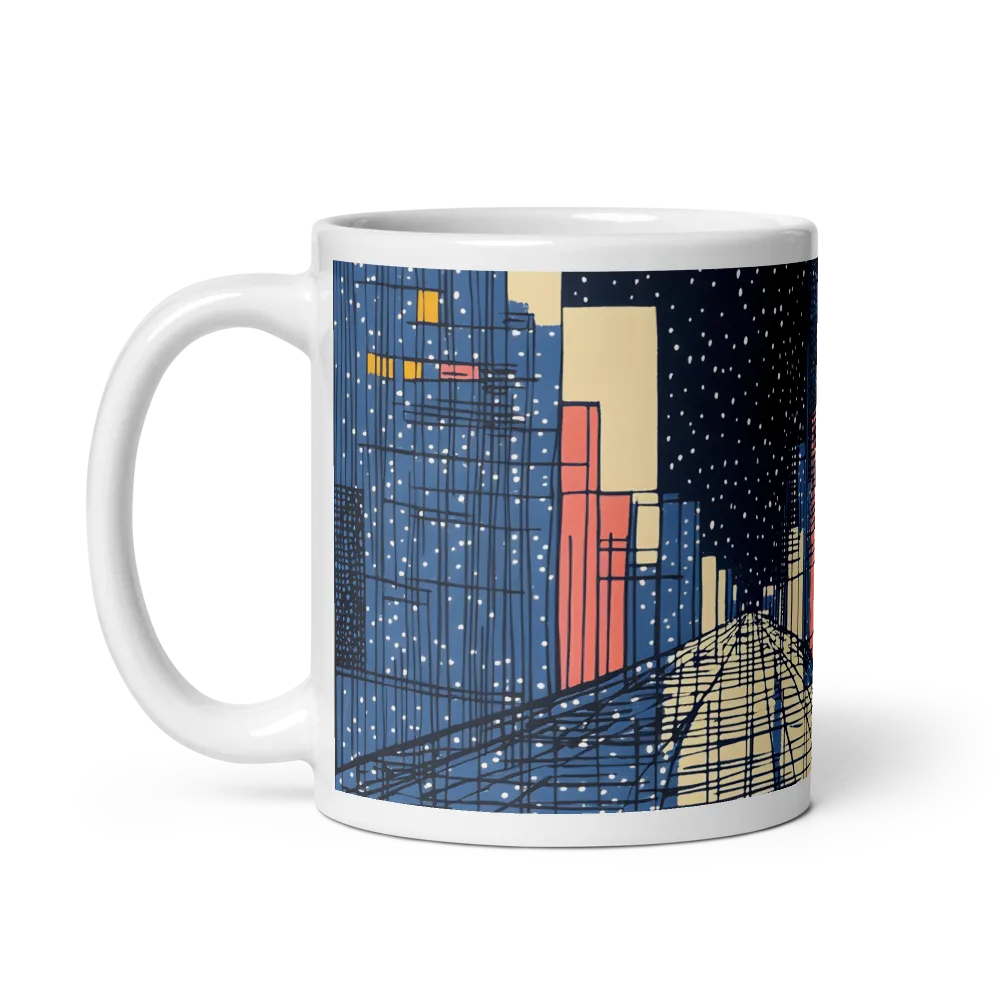 Urban Nights | Mug with White inside | 11 oz