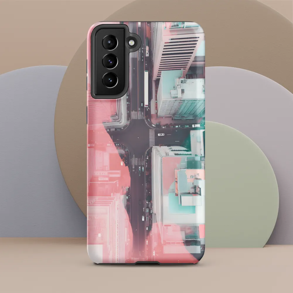Urban Harmony: Aerial Perspectives | Phone Case |  S21 Plus | Tough Case | Matte