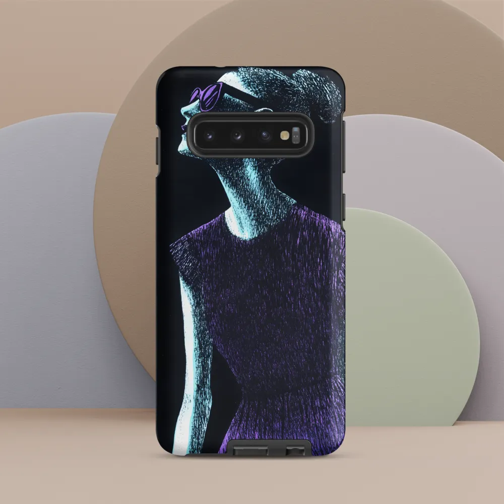 Contemplative Elegance | Phone Case |  S10 | Tough Case | Matte