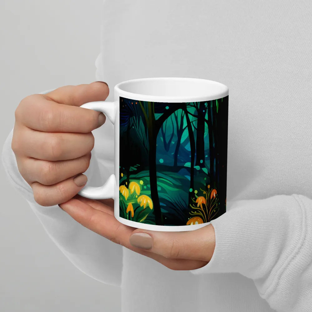 Whispers of the Enchanted Forest | Mug with White inside | 11 oz