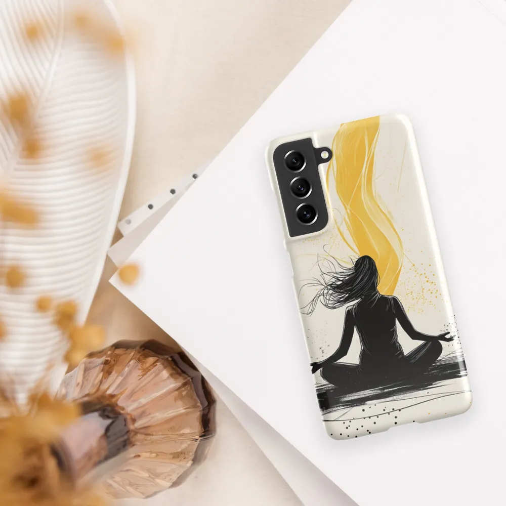 The Essence of Serenity | Phone Case |  S21 FE | Snap Case | Glossy