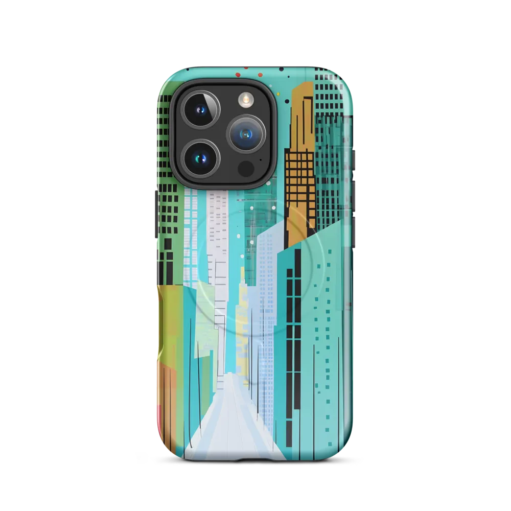 Urban Symphony in Turquoise