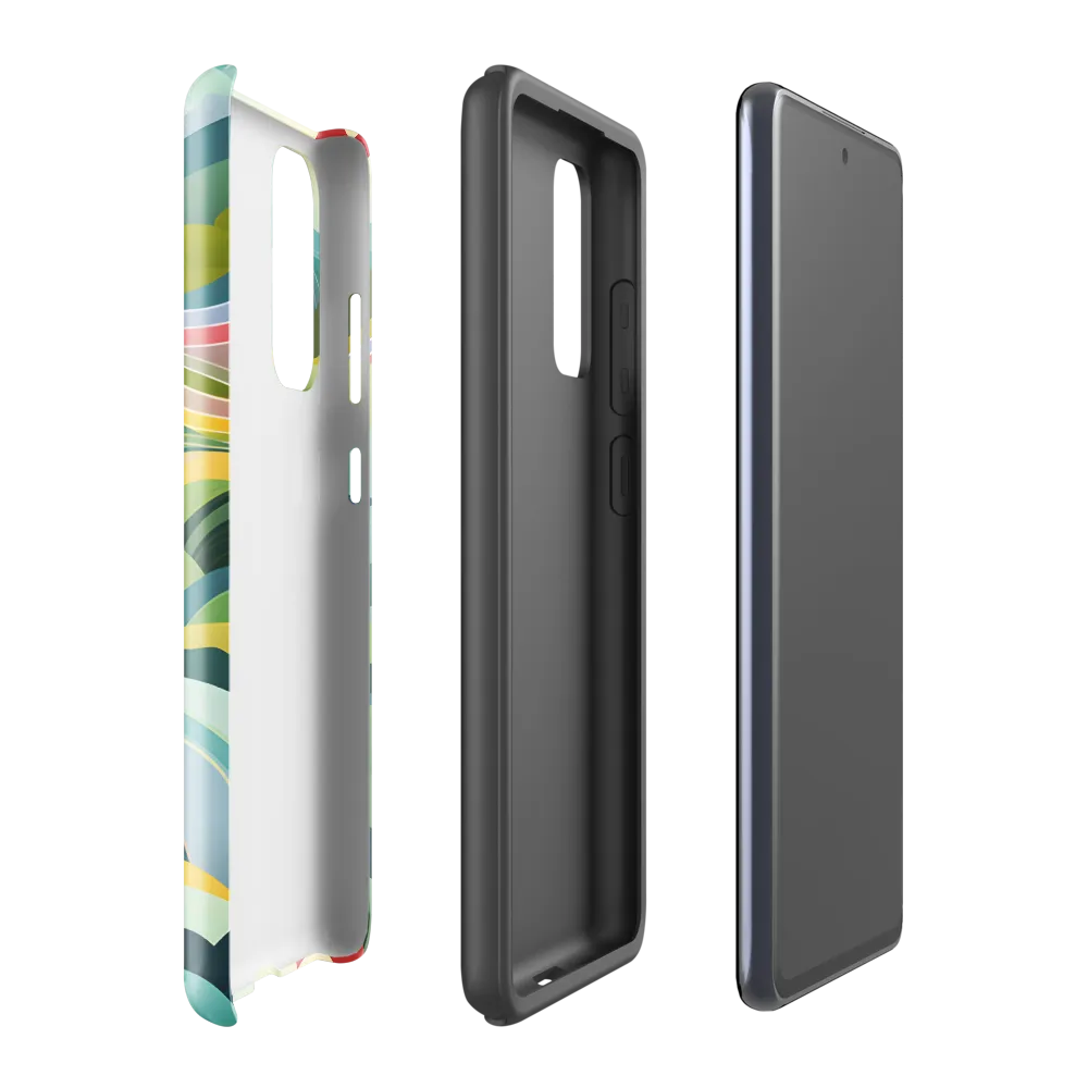 Waves of Serenity | Phone Case |  S20 FE | Tough Case | Glossy