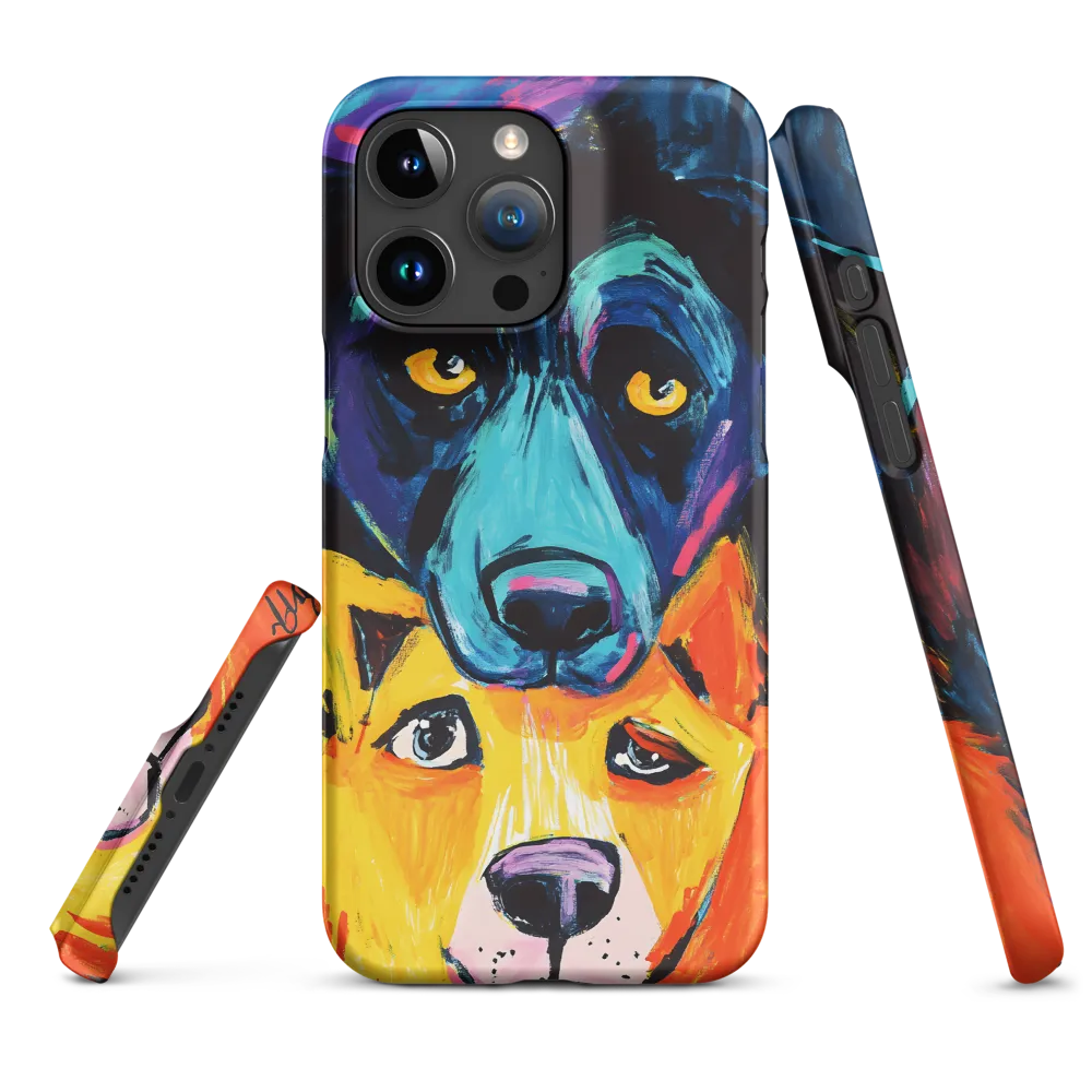 Vibrant Companions: An Expression of Canine Spirit