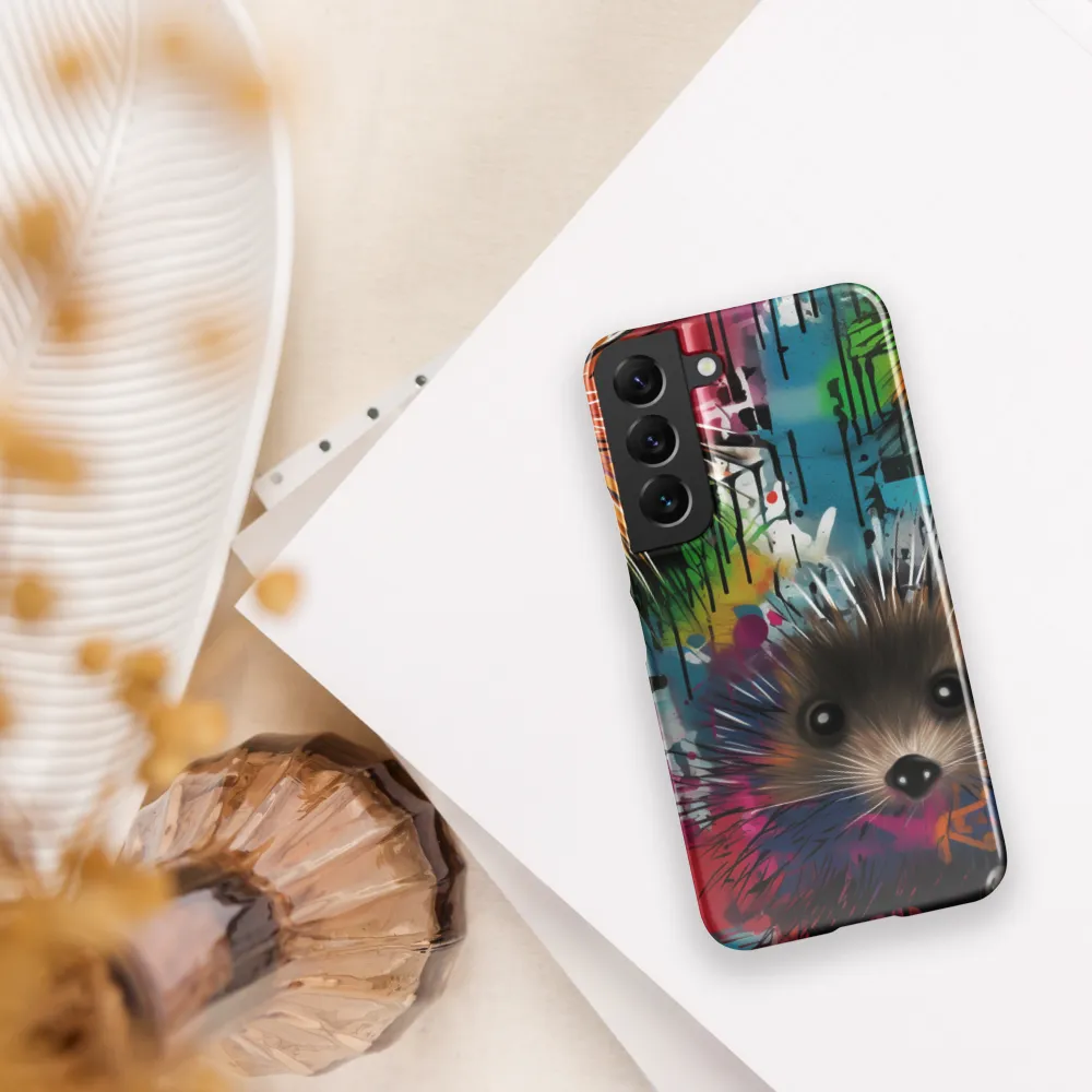 Whimsical Hedgehogs in a Kaleidoscopic Wonderland