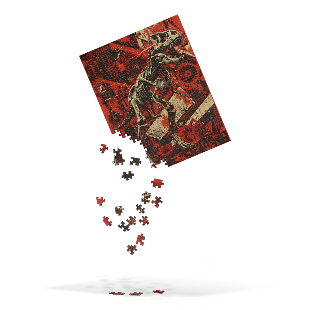 Mechanical T‑Rex 
 Jigsaw Puzzle