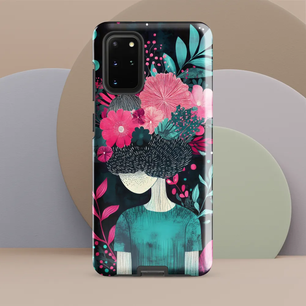Floral Harmony: A Portrait of Serenity