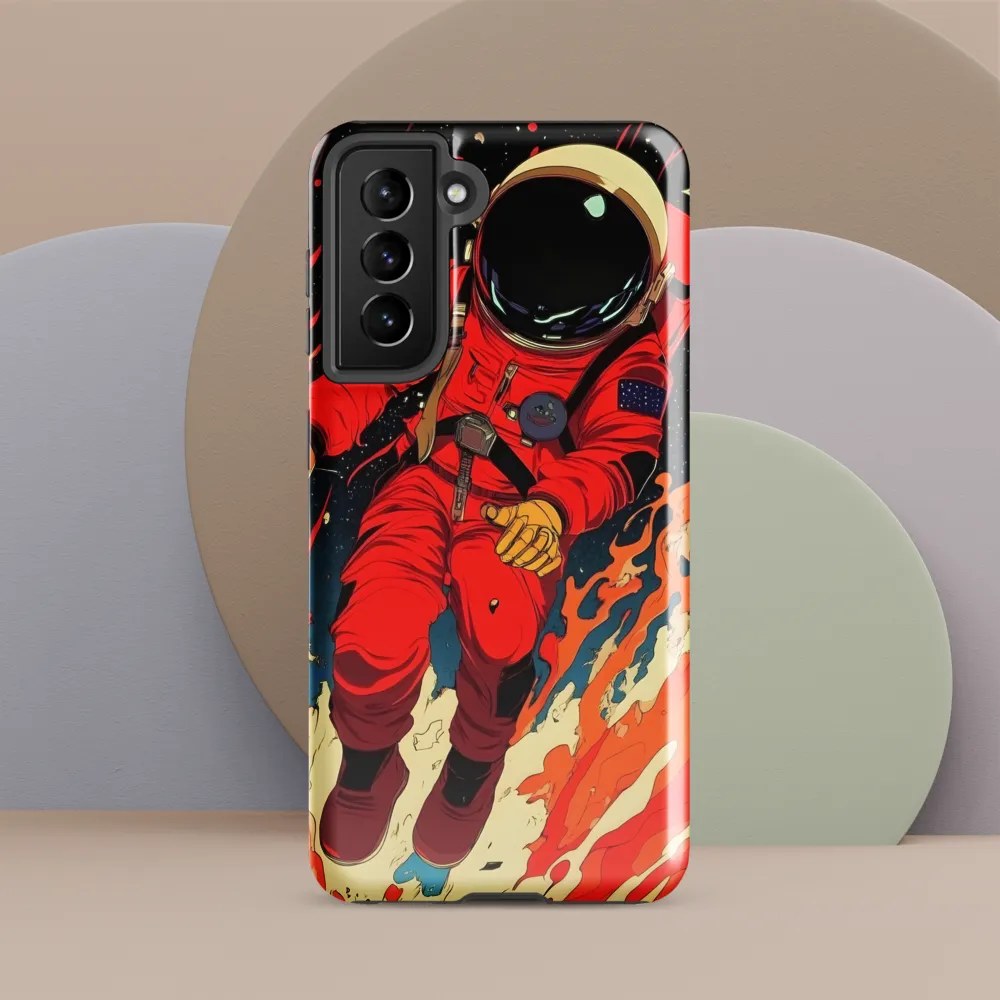 Cosmic Descent of the Astronaut