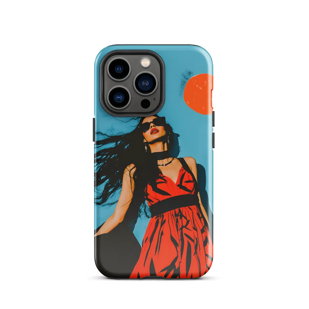 Sunset in Fashion: A Modern Portrait