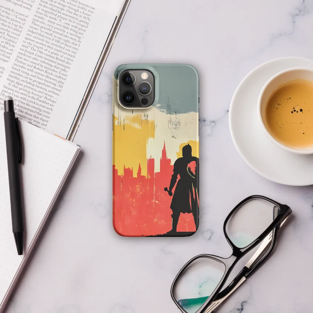 Hero in the Urban Dawn | Phone Case |  12 Pro Max | Snap Case | Matte