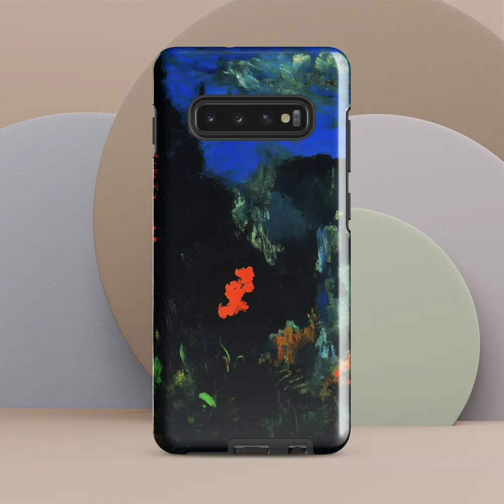 Serene Landscape in Bloom | Phone Case |  S10 Plus | Tough Case | Glossy