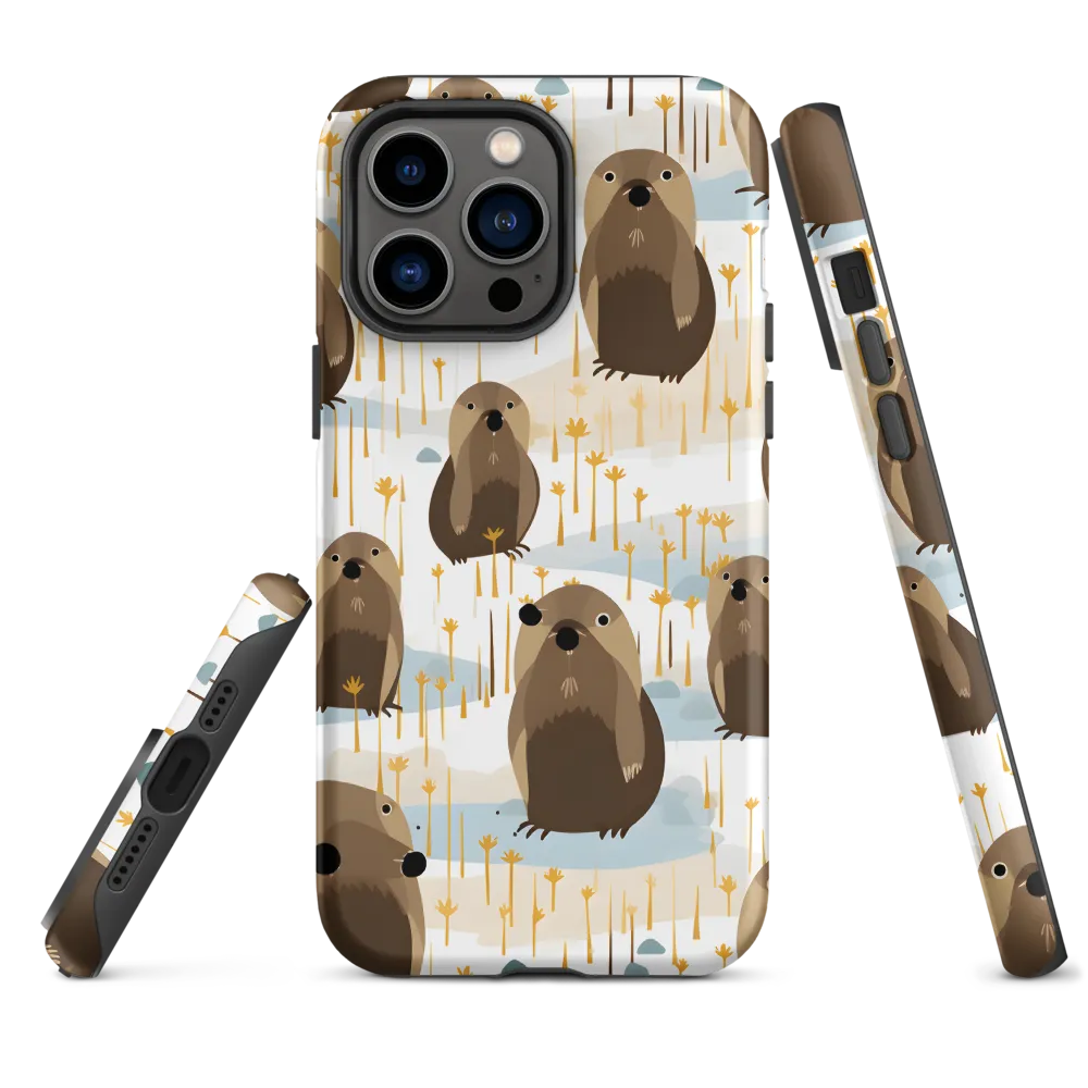 Whimsical Waters: A Celebration of Otters and Seals