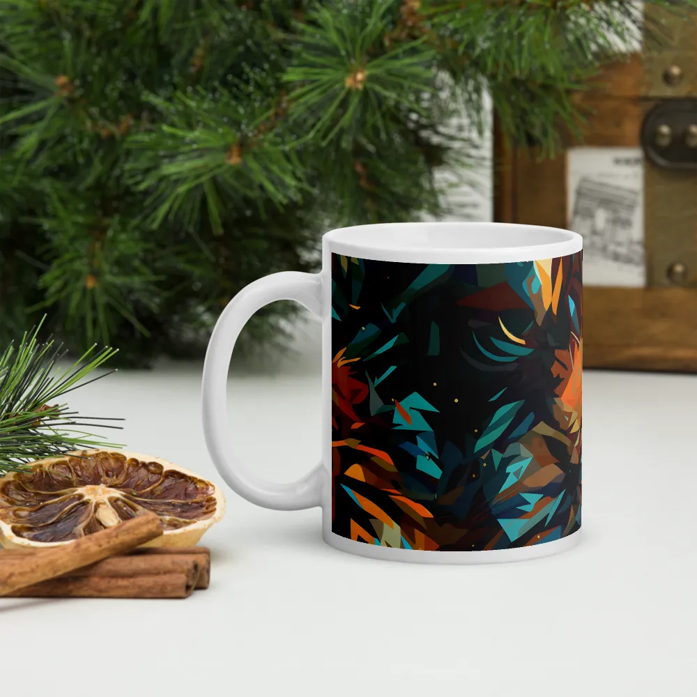 Wild Symphony: Abstract Tigers | Mugs | Multiple Sizes & Colors