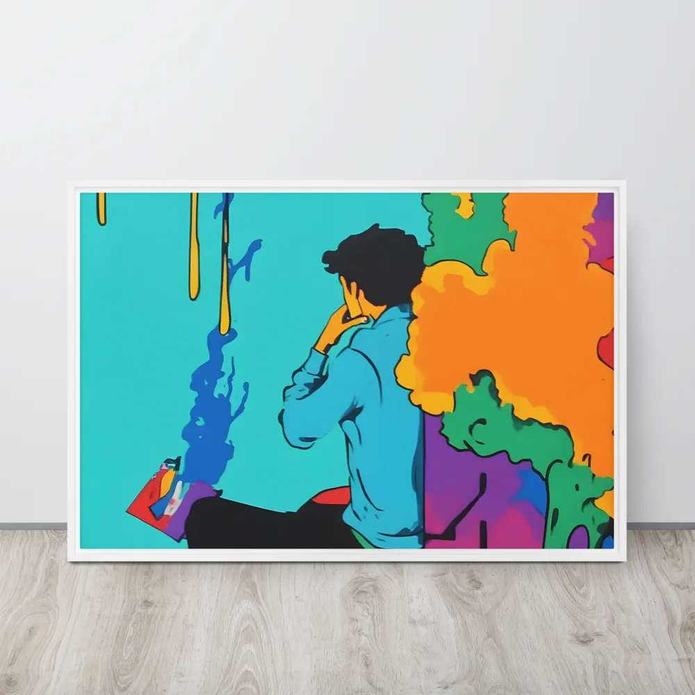 The Artist Within | Canvas with White Frame | 24″×36″