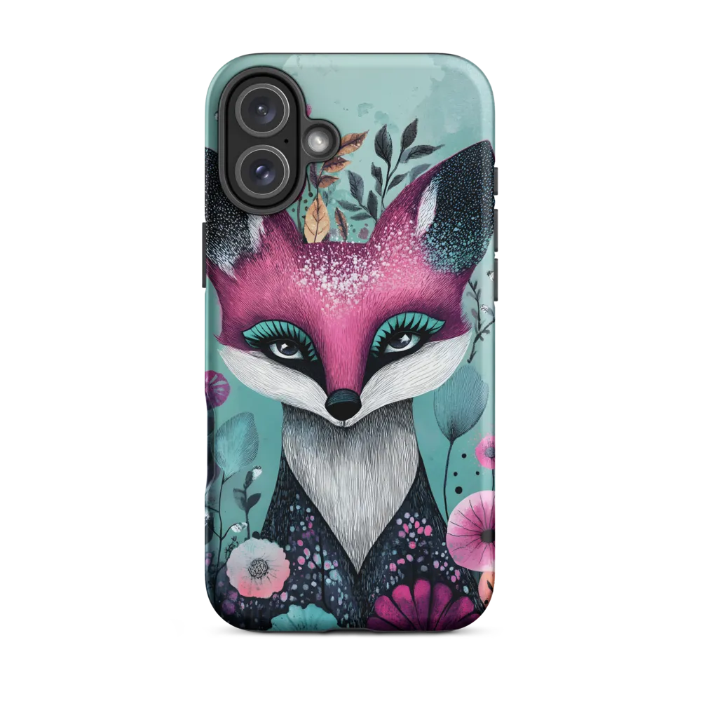 Whimsical Fox Among Blossoms